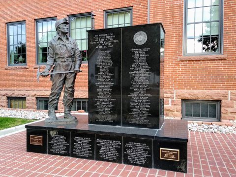 Erie Colorado Miner Memorial
