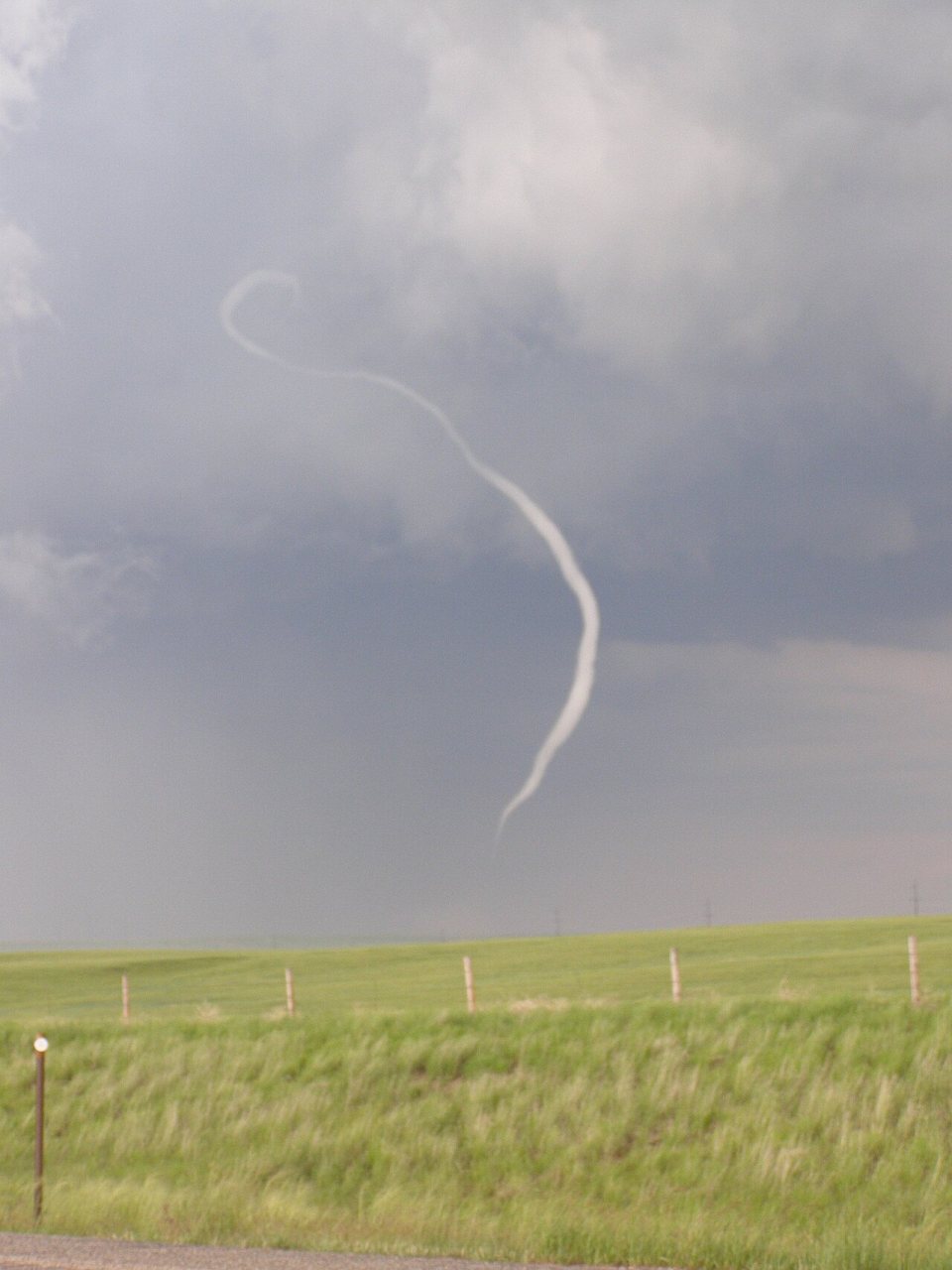 Rope tornado in