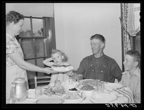 Thomas W. Beede and family, resettlement clients. Western Slope Farms