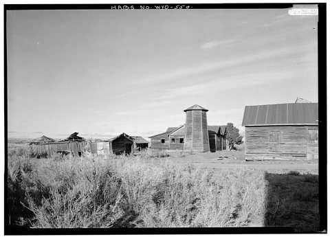 Rock Creek Water Tower, Junction of Rock Creek & Union Pacific Railroad