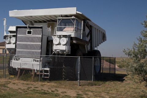 Unidentified haul truck in the USA