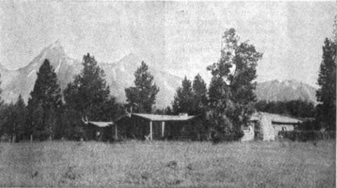 Burt house, Bar B.C. Ranch, Jackson Hole, Wyoming