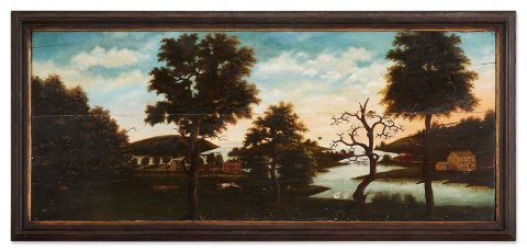 An Overmantel for Reverend Putnam, Minister of the Congregational Church