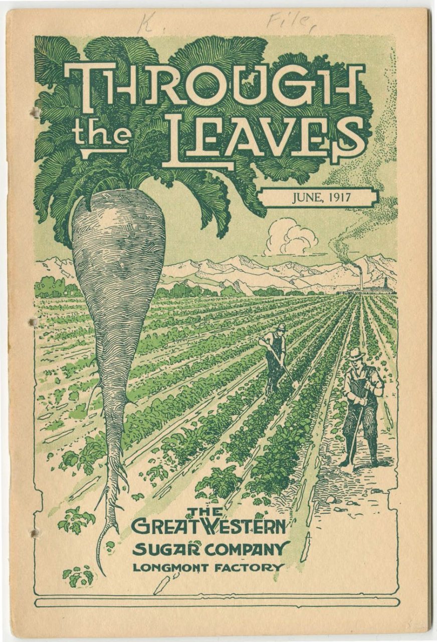 Through the leaves, 1917