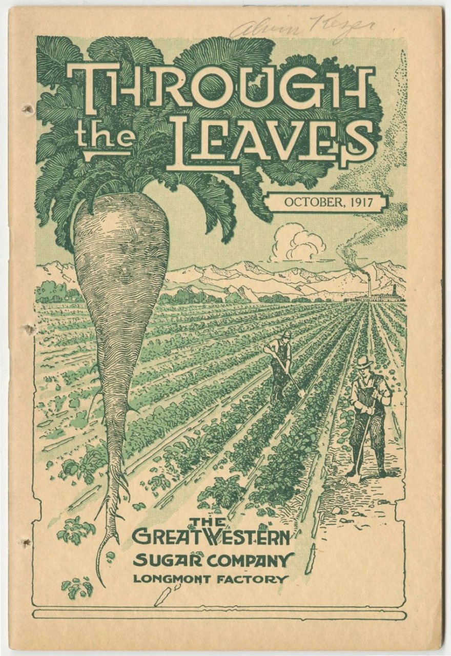 Through the leaves, 1917