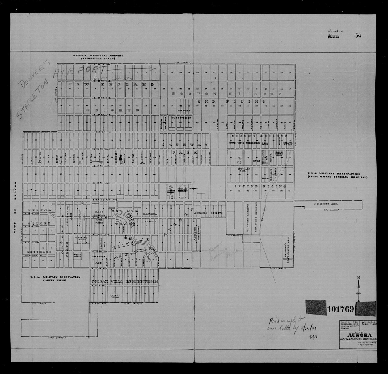 Colorado [Adams County - Las Animas County (part)]