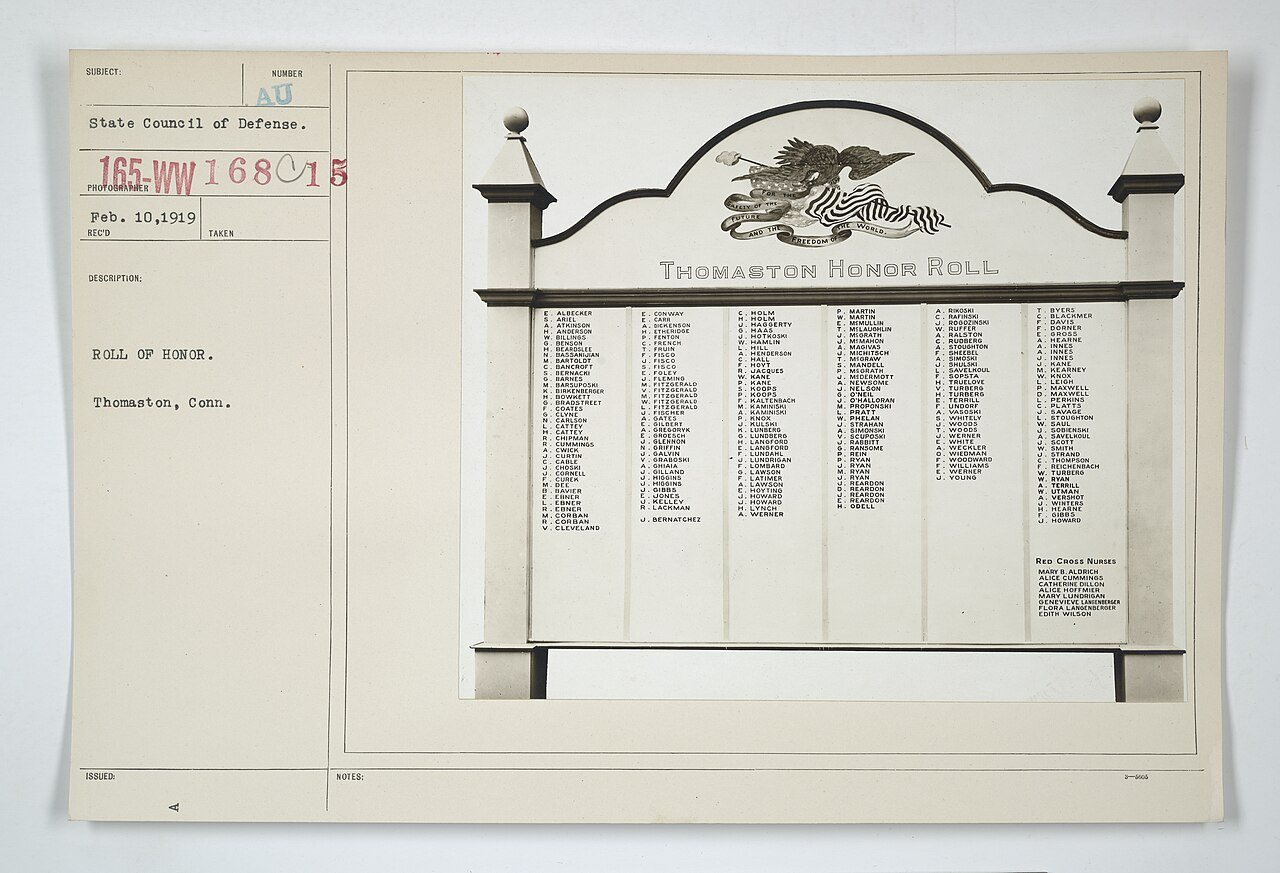 Flags - Miscellaneous - Roll of Honor