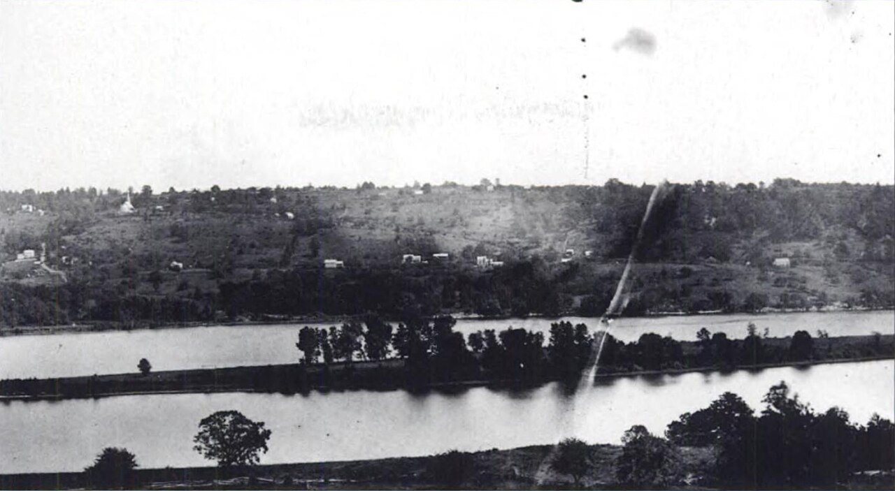 Thirty Mile Island (now Haddam Island) and Haddam Neck
