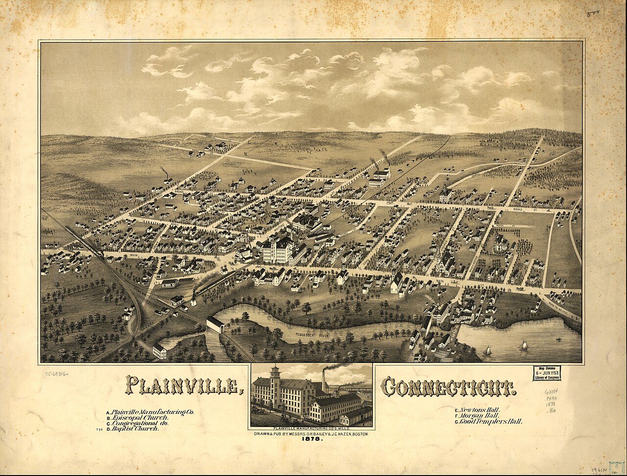 Plainville, Connecticut 1878