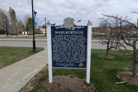 Marlborough historical marker