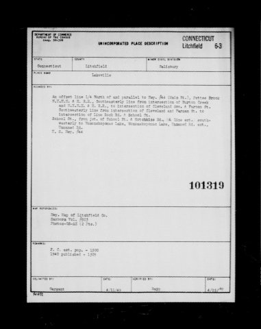 Colorado [Las Animas County - Yuma County] -- Connecticut [Fairfield County - Middlesex County]