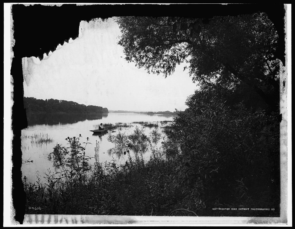 Rock River, view near Dixon