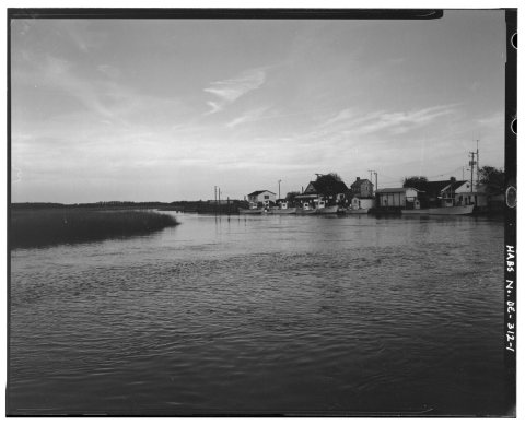 Environmental view of Leipsic showing north and west sides of dwelling, looking southeast - Captain Kenny Wright-Mary S…