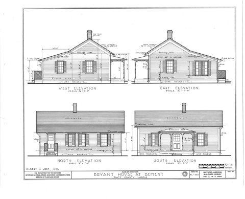 HABS ILL,74-BEM,1- (sheet 2 of 2) - Bryant House, 116 Wilson Street
