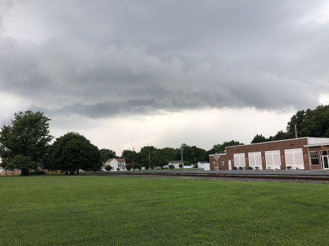 2022-07-15 16 08 11 View of an approaching thunderstorm from Broad Street at Mill Street in
