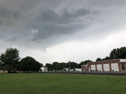 2022-07-15 16 11 40 View of an approaching thunderstorm from Broad Street at Mill Street in