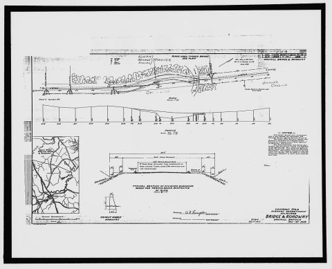 State Bridge No. 456, Walker School Road (Road 45), spanning Sawmill Branch