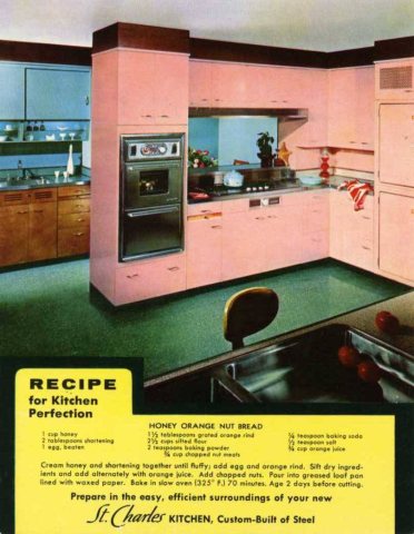 ST Charles Kitchen, recipe for Kitchen Perfection, Honey Orange Nut Bread (NBY 2510)