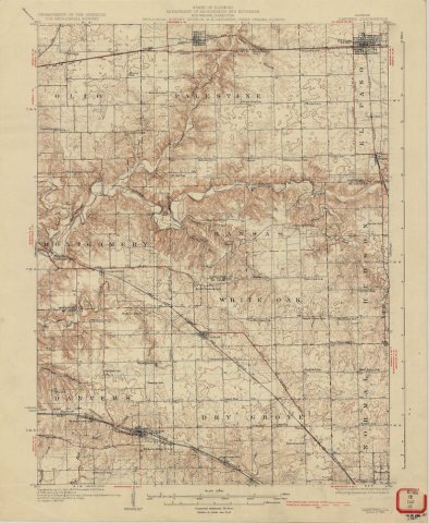Illinois, Danvers quadrangle