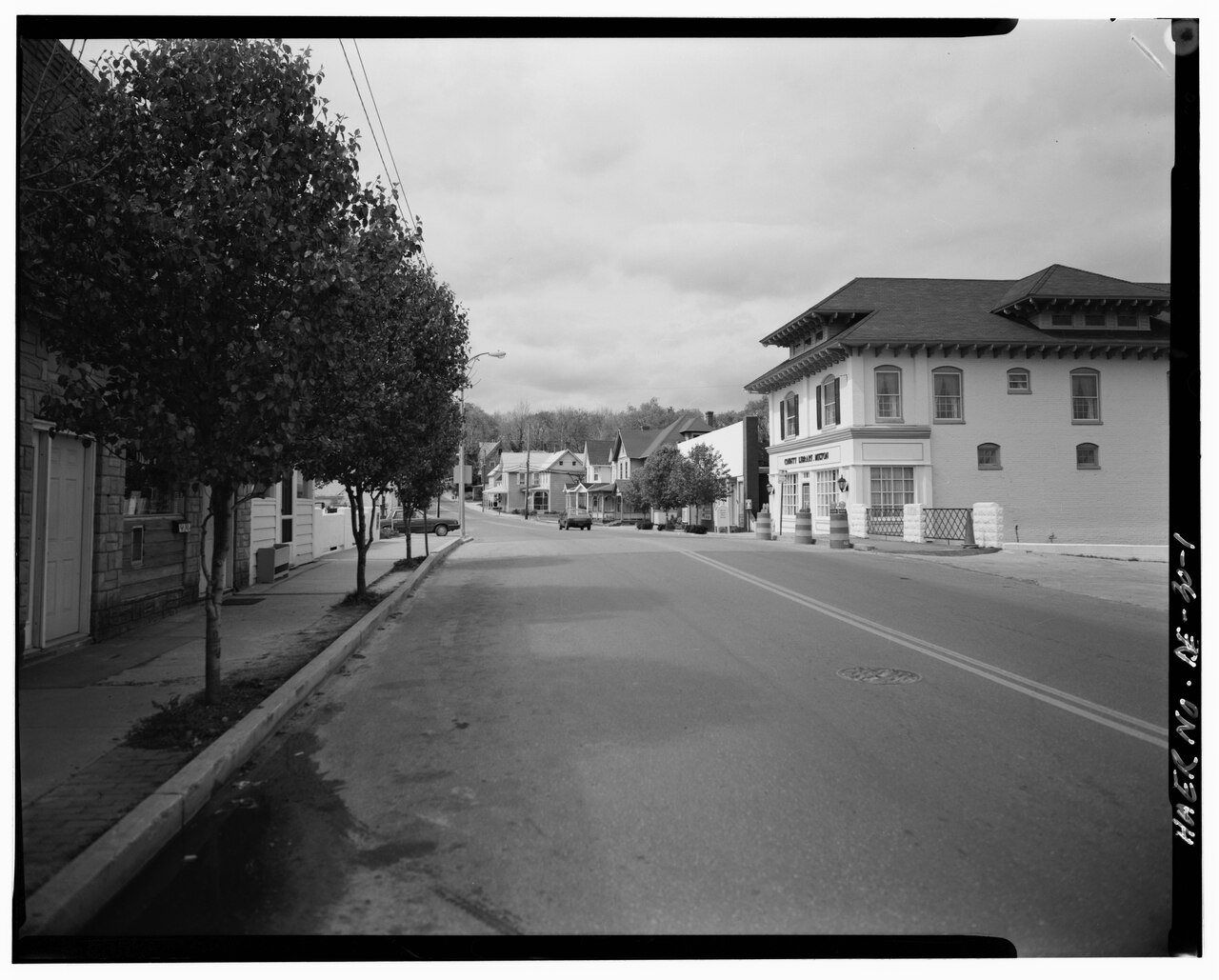 VIEW NORTH, ROADWAY ELEVATION - Red Bridge, Spanning Broadkill River at Union Street (State Road No. 5)
