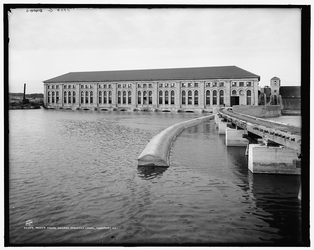 Power house, Chicago Drainage Canal