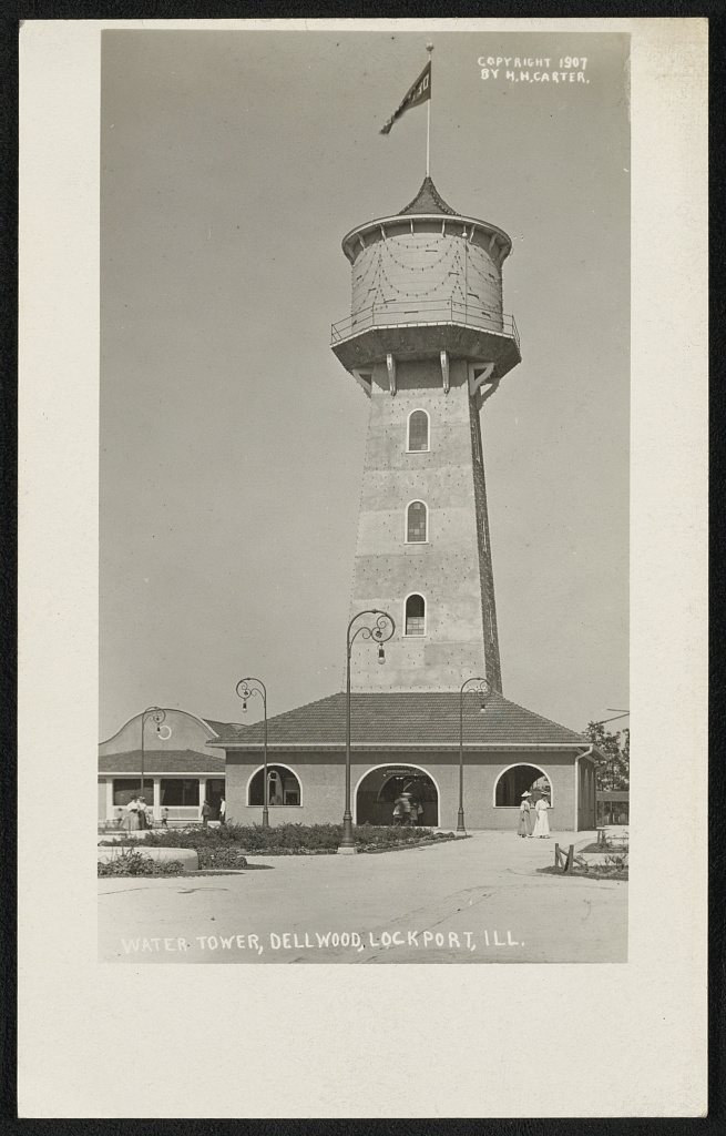 Water tower, Dellwood