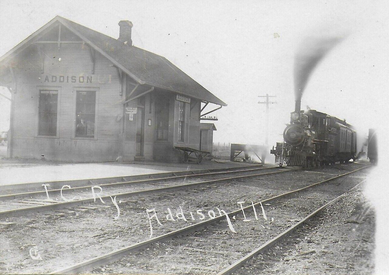 Addison postcard