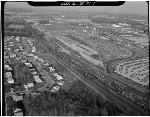 NEWARK YARDS. NEWARK, NEWCASTLE CO., DE. Sec. 1201, MP 39.50. - Northeast Railroad Corridor, Amtrak Route between Maryl…