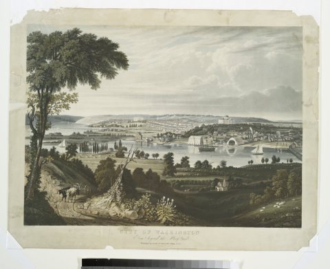 City of Washington from beyond the Navy Yard