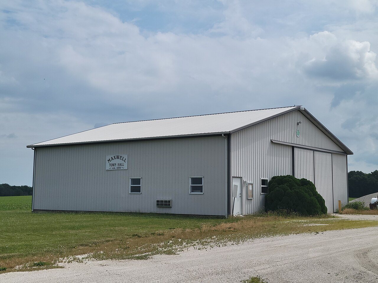 Maxwell Township building 2026-06-07