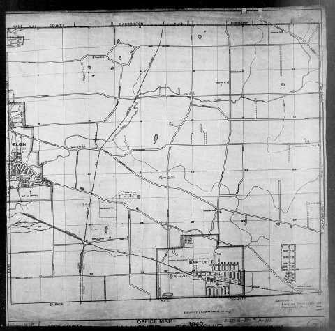 1940 Census Enumeration District Maps - Illinois - Cook County