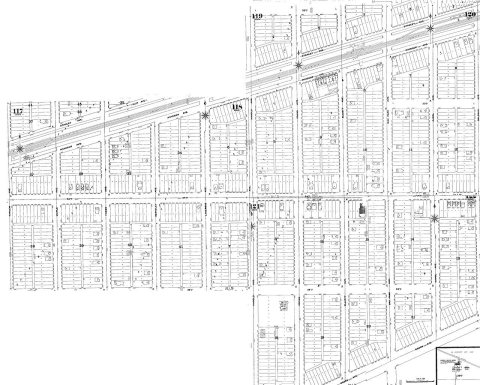 Berwyn, Illinois 1895 Sanborn Map Composite