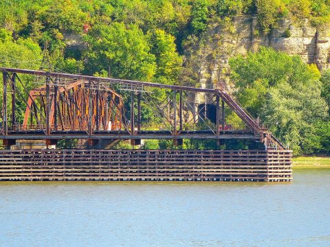 East Dubuque Railroad Tunnel