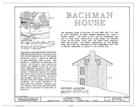 Bachman House, Lonesome Hollow