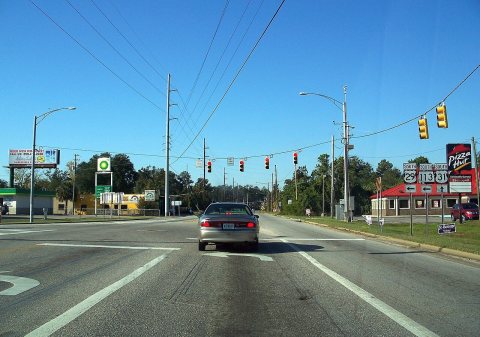 Flomaton AL US 29-31 SR 113 intersection01