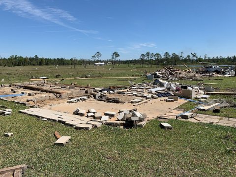 EF3 damage Alford, FL 2022