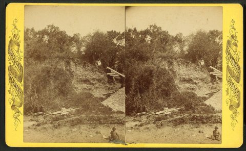 Indian mound, Cedar Key, Fla.Alternate Title: American scenery ; tourist's series