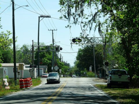 CSX Wildwood Subdivision crossing CR-18