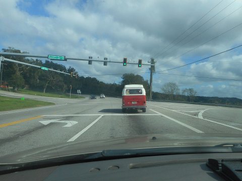 EB FL 52 @ PCR 579; 1975 VW Campmobile in Saint Leo