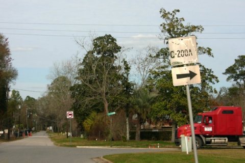 S-200A "County Patch" sign