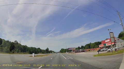 SB US 301 Lawtey dashcam