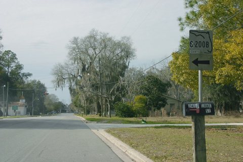 C-200B Sign, Left Turn