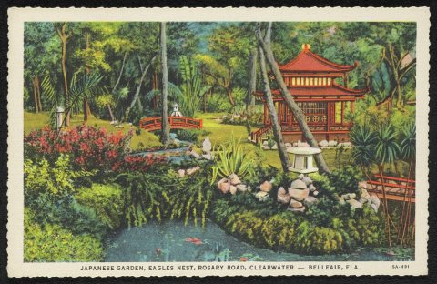 Japanese Garden, Eagles Nest, Rosary Road, Clearwater