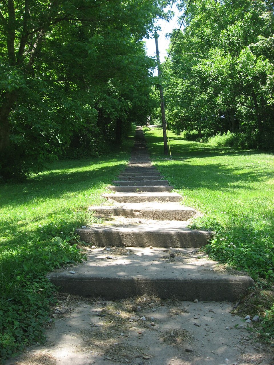 Hillsdale Steps from base