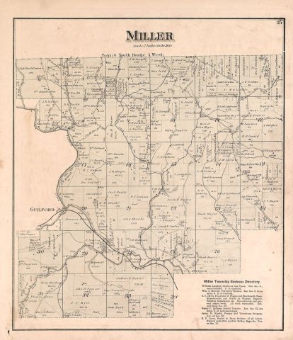 Atlas of Dearborn County, Indiana - to which is added a map of the state of Indiana, also an outline and rail road map …