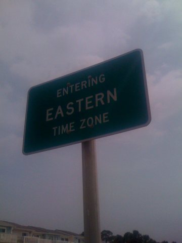 CST-EST border