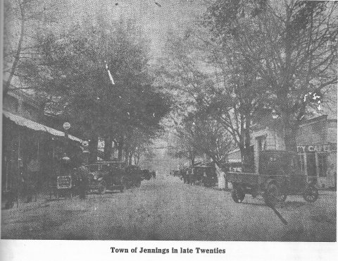 Town of Jennings 1920's