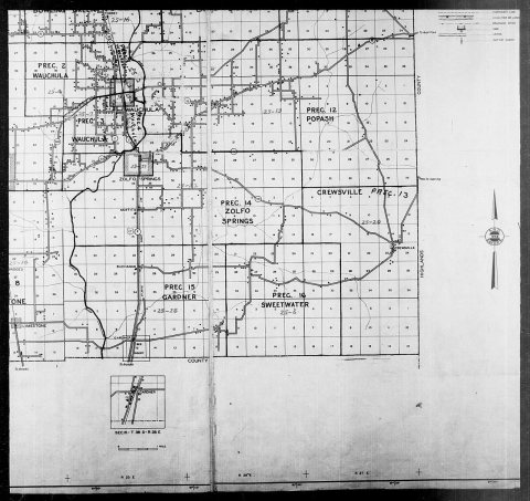 1940 Census Enumeration District Maps - Florida - Hardee County - ED 25-1 - ED 25-23