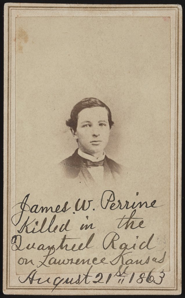 James W. Perrine, young clerk killed