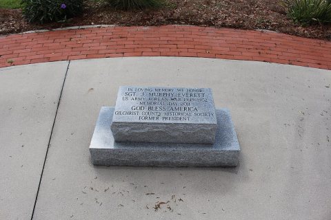 Sgt J Murphy Everett memorial